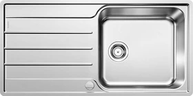 Blanco Lemis XL 6 S-IF Einbau Becken reversibel mit Ablauffernbedienung edelstahl