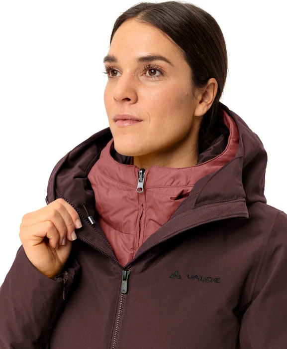 Vaude Annecy 3in1 III Funktionsmantel dark oak (Damen)