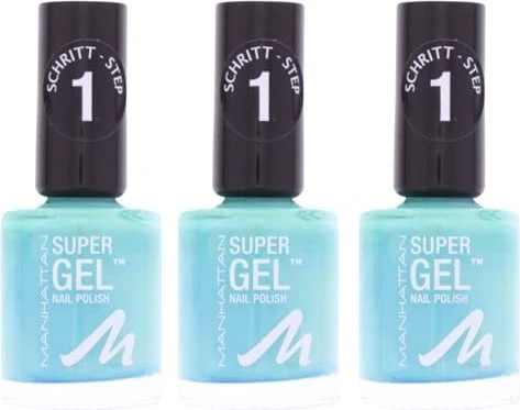 Manhattan Super Gel Nagellack 098 never blue with you, 12ml