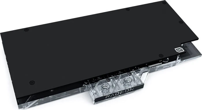 Alphacool Eisblock Aurora Acryl GPX-A AMD Radeon RX 6800/6800XT Gaming Trio X mit Backplate