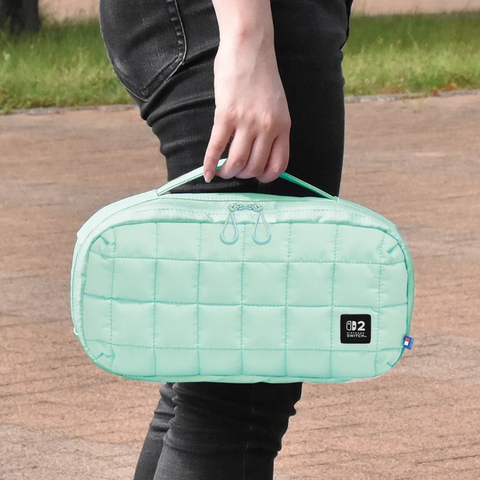 Hori Puff Pouch Tasche cozy green (Switch 2)