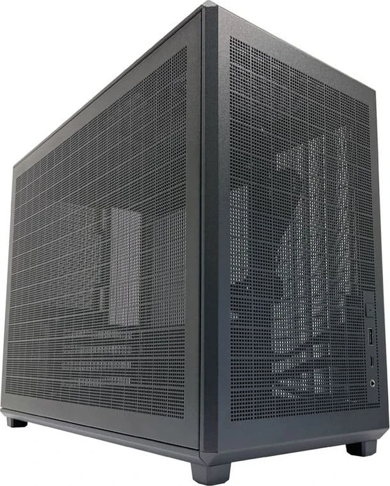 LC-Power Gaming 718MB Cuboid, Glasfenster