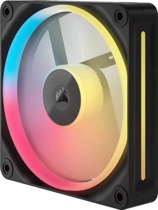Corsair iCUE LINK LX120-R RGB Starter Kit, schwarz, LED-Steuerung, 120mm, 3er-Pack