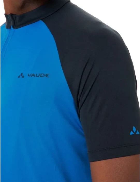 Vaude Matera FZ Trikot kurzarm radiate blue (Herren)