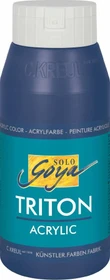 Kreul Solo Goya Triton Acrylic Acrylfarbe, dunkelblau, 750ml