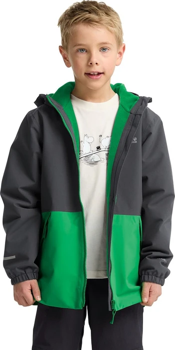 Jack Wolfskin Snow Days Funktionsjacke mystic green (Junior)