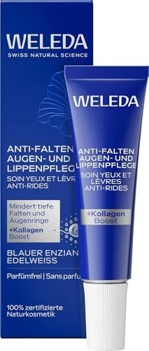 Weleda Blauer Enzian & Edelweiss Augen- & Lippenpflege, 10ml