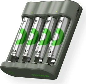 GP Batteries ReCyko Everyday Charger (USB) B441 inkl. 4x AAA NiMh 850mAh