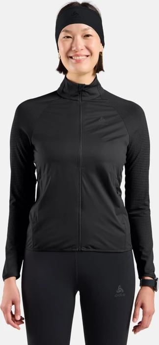 Odlo Zeroweight Warm Hybrid 2.0 Laufjacke schwarz (Damen)