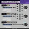 EZDIY-FAB 12VHPWR Kabel, 16-Pin PCIe Verlängerungskabel, 16-Pin PCIe 5.0 12VHPWR Buchse auf 16-Pin PCIe 5.0 12VHPWR Stecker, 16AWG, violett/grün, 30cm Vorschaubild