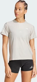 adidas Own The Run Laufshirt kurzarm beige (Damen)