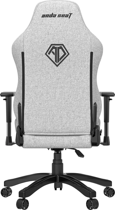 Anda Seat Phantom 3 L Gamingstuhl, Ash Gray, Stoff grau/Logo schwarz