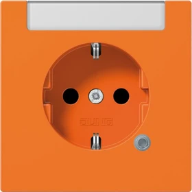 Jung Serie LS Steckdose 16A 250V, orange