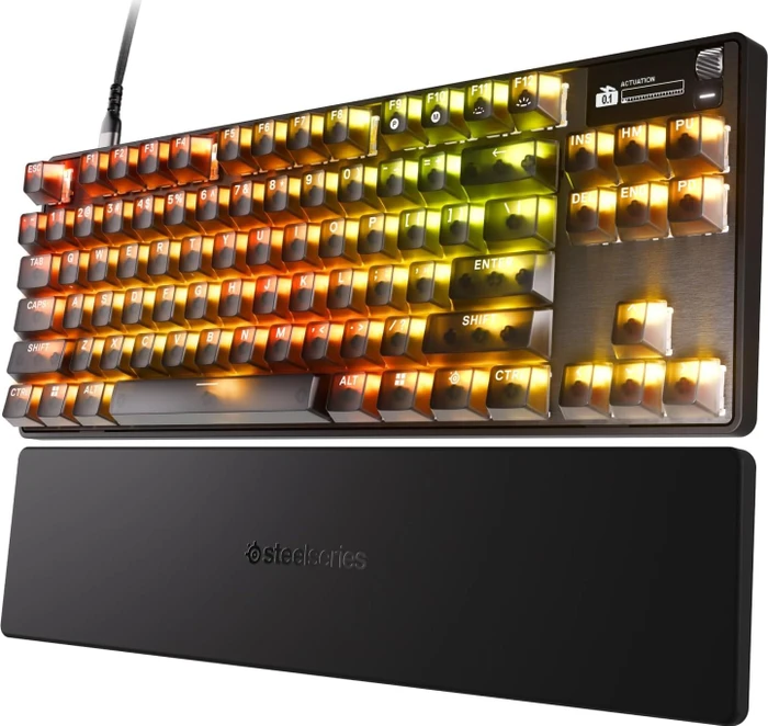 SteelSeries Apex Pro TKL Gen 3, Steel Control Edition, schwarz/transluzent, OmniPoint 3.0, USB, US