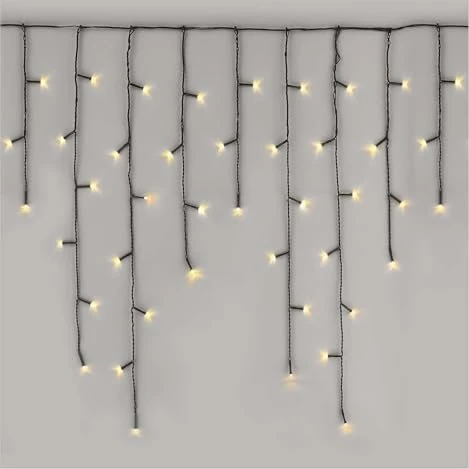 Emos Weihnachts-Eiszapfen LED Lichtervorhang