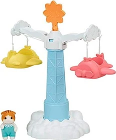 Epoch Sylvanian Families - Themen-Sets Baby Abenteuer - Karussell