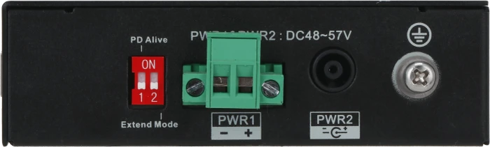 Dahua PFS31 Industrial Railmount Switch, 5x RJ-45, 1x SFP, 60W Hi-PoE