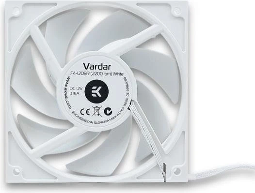 EK Water Blocks EK-Vardar F4-120ER weiß, 2200rpm, 120mm