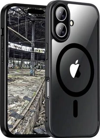 JT Berlin Pankow Hybrid Case MagSafe für Apple iPhone 16 Plus schwarz