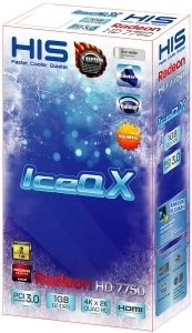 HIS Radeon HD 7750 IceQ X Turbo, 1GB GDDR5, DVI, HDMI, 2x DP