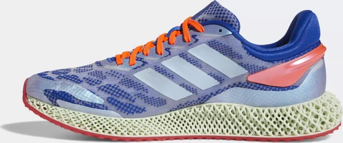 adidas 4D Run 1.0 glow blue/cloud white/solar red