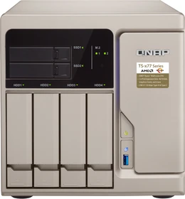 QNAP Turbo Station TS-677-1600-64G, 64GB RAM, 4x RJ-45 1000Base-T, 1x USB-C 3.1