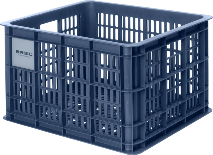 Basil Crate M Fahrradkorb bluestone