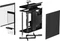 TRYX Luca L70 Black, Glasfenster Vorschaubild