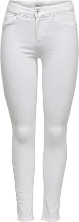 ONLY Skinny Mid Blush Jeans weiß (Damen)