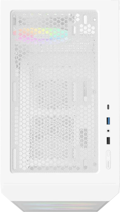 Montech X2 Plus, weiß, Glasfenster