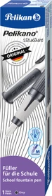 Pelikan Pelikano structure grau, rechte Hand, mittel, Faltschachtel