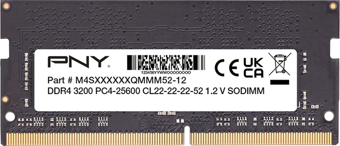 PNY Performance SO-DIMM 8GB, DDR4-3200, CL22-22-22-52