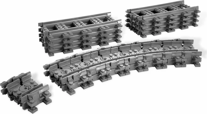 LEGO City Züge - Flexible Schienen