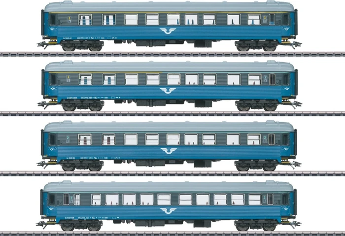 Märklin - Spur H0 Personenwagen - Reisezugwagenset Modelleisenbahn