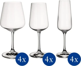 Villeroy & Boch Ovid Gläser-Set, 12-tlg.