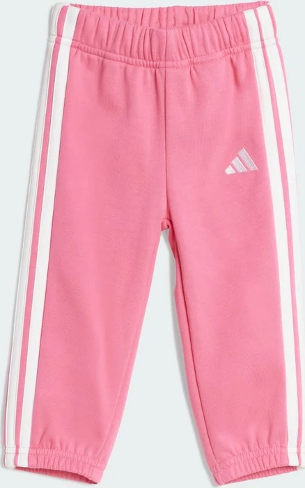 adidas Essentials Trainingsanzug clear pink/white (Junior)