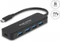 DeLOCK 4-Port USB-Hub mit PD, 4x USB-A 3.0, USB-C 3.0 [Stecker] Vorschaubild