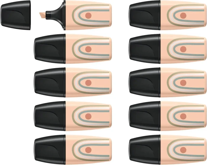 STABILO Boss Mini Naturevibes beige, 10er-Pack