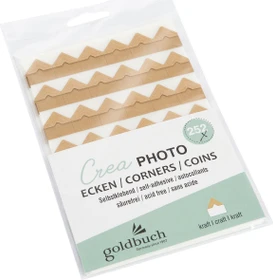 Goldbuch Fotoecken Crea braun 252 Stück