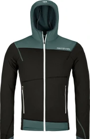Ortovox Fleece Light Hoody Funktionsjacke black raven (Herren)