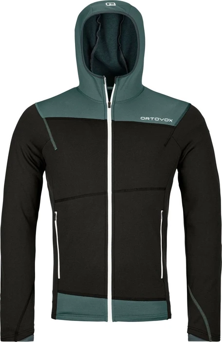 Ortovox Fleece Light Hoody Funktionsjacke black raven (Herren)