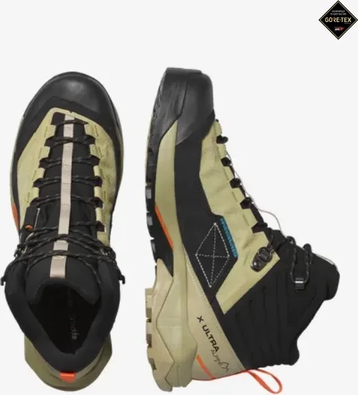 Salomon X Ultra Alpine Mid GTX sponge/black/red orange (Herren)