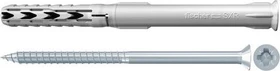 fischer SXR 6x50 Z K (8) Schrauben/Dübel-Sortiment, 6 Stück
