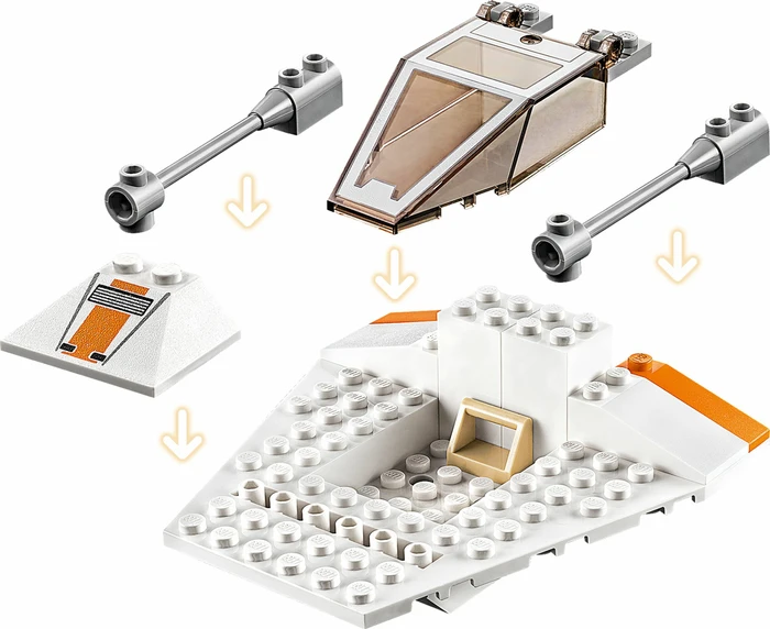 LEGO Star Wars Episoden I-VI - Snowspeeder
