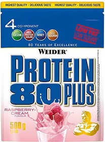 Weider Protein 80 Plus Himbeer Sahne 500g