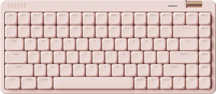 Lofree Flow Lite84, Flamingo, LEDs weiß, Kailh LOW PROFILE Specter, USB/Bluetooth, US