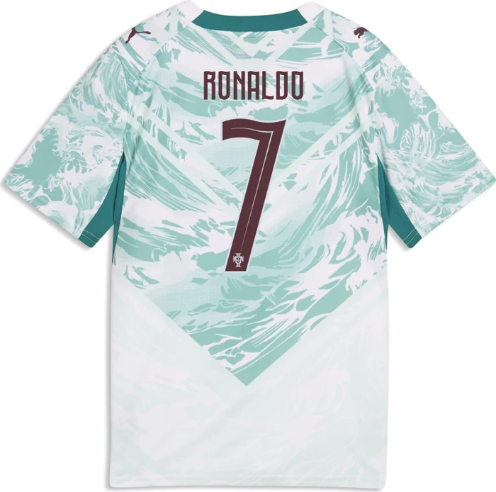 Puma FIFA WM 2026 Portugal Ronaldo Auswärtstrikot kurzarm (Junior)