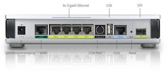 Lancom 1781EF Gigabit Router, 5x RJ-45, 1x SFP