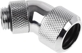 Alphacool Eiszapfen 45° Rohranschluss G1/4" auf 16mm, schwarz