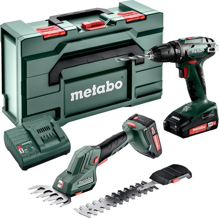 Metabo Combo Set 2.2.5 Akku-Maschinenset inkl. Koffer + 2 Akkus 2.0Ah